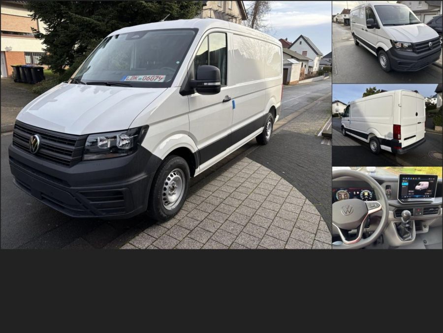 VW Crafter 30 L2H1 – Tageszulassung, 50 km, Kamera & AHK – ab 297,48 €/Monat