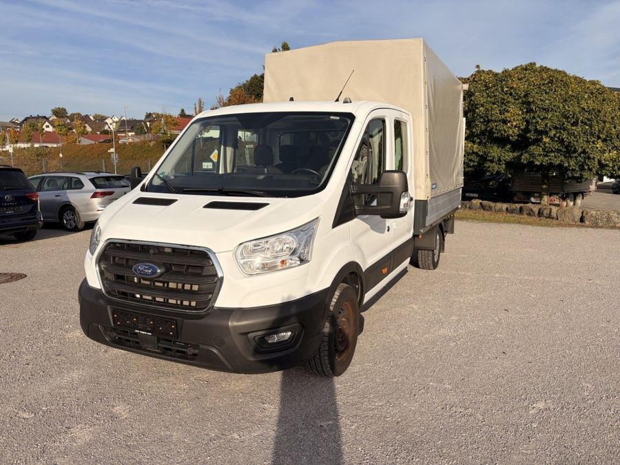 Ford Transit Doppelkabine L5 mit Ladebordwand – 6 Sitze – ab 206,55 €/Monat
