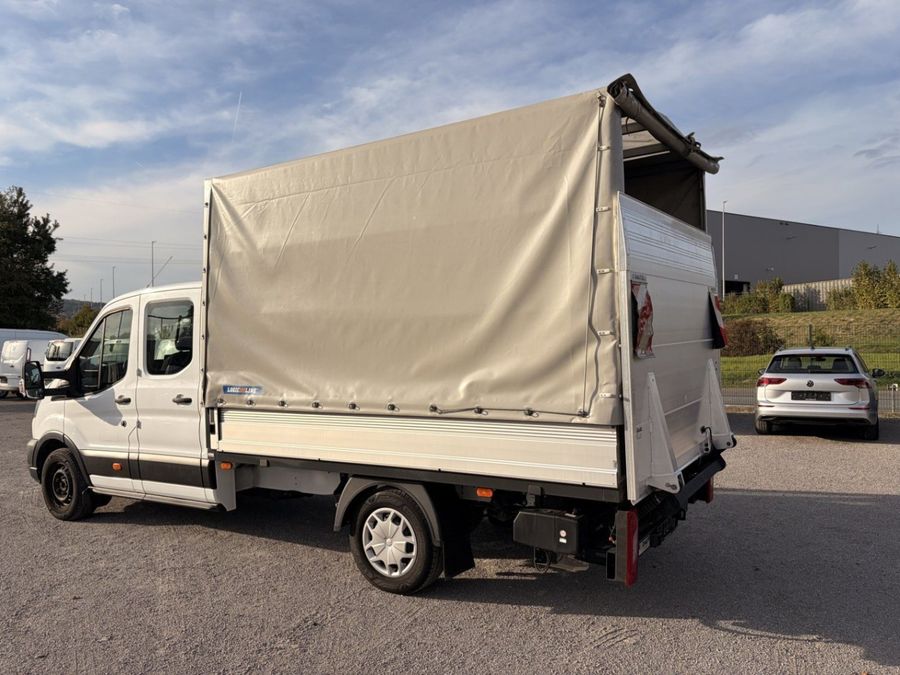 Ford Transit Doppelkabine L5 mit Ladebordwand – 6 Sitze – ab 206,55 €/Monat
