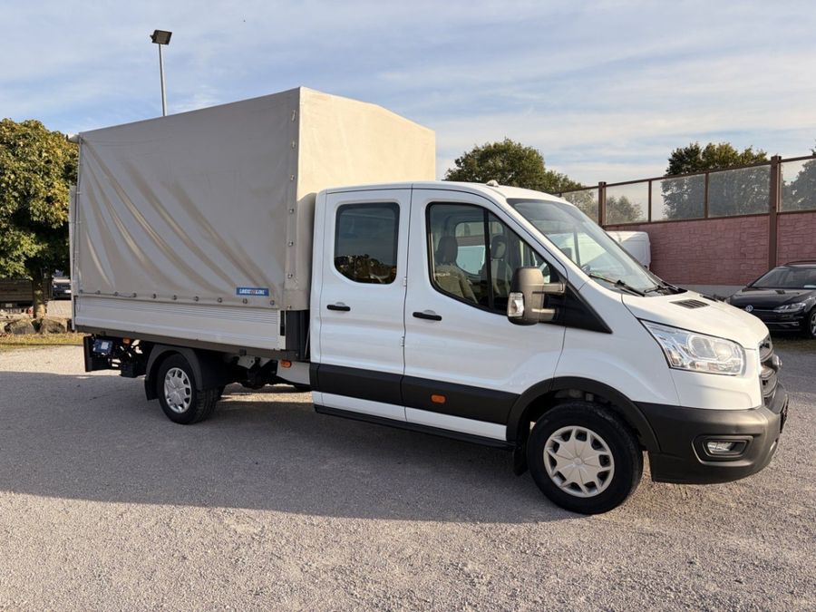 Ford Transit Doppelkabine L5 mit Ladebordwand – 6 Sitze – ab 206,55 €/Monat