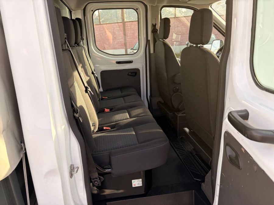 Ford Transit Doppelkabine L5 mit Ladebordwand – 6 Sitze – ab 206,55 €/Monat