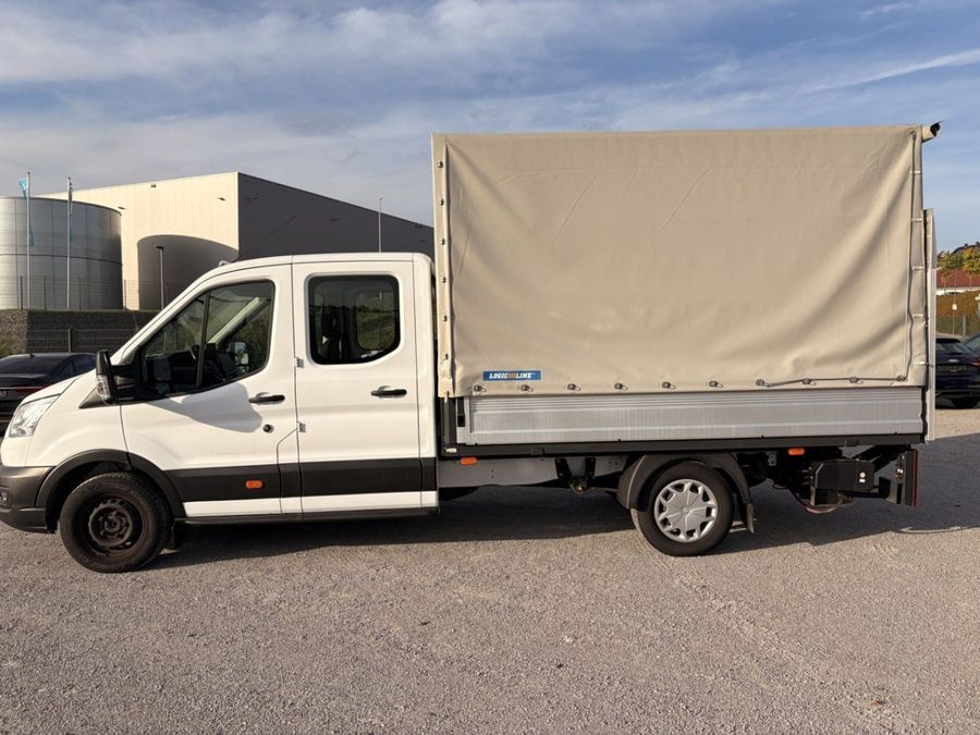 Ford Transit Doppelkabine L5 mit Ladebordwand – 6 Sitze – ab 206,55 €/Monat
