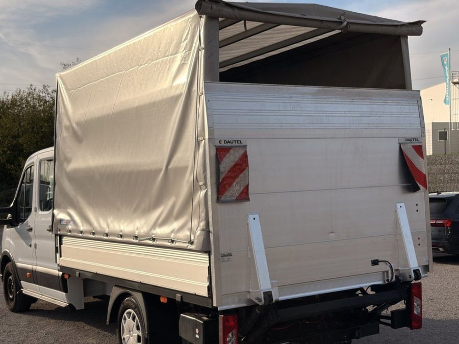 Ford Transit Doppelkabine L5 mit Ladebordwand – 6 Sitze – ab 206,55 €/Monat