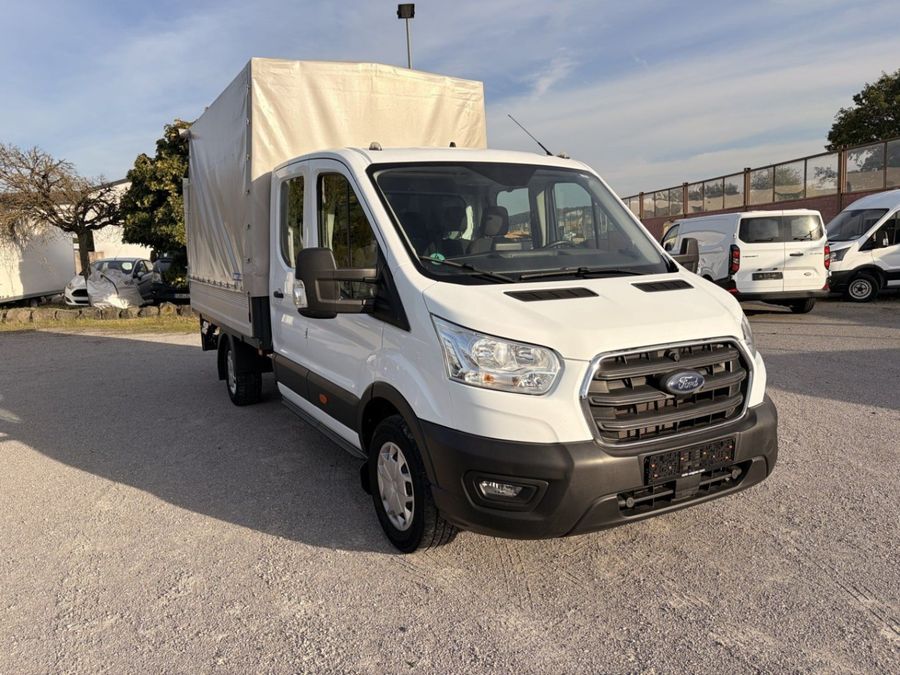 Ford Transit Doppelkabine L5 mit Ladebordwand – 6 Sitze – ab 206,55 €/Monat