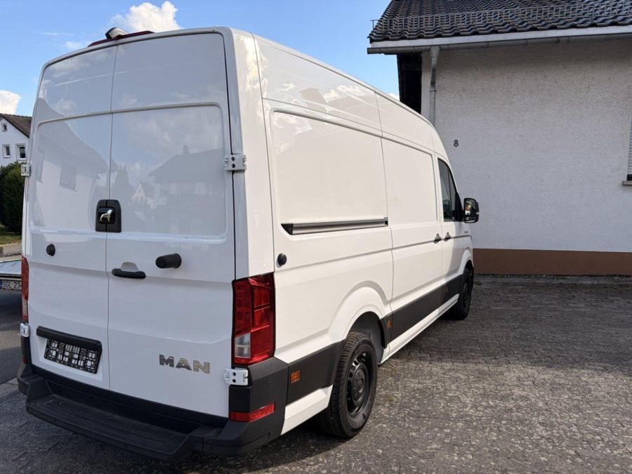 MAN TGE 3.140 L3H3 Hochdach – Tageszulassung, 10 km, Laderaum ausgebaut – ab 327,01 €/Monat