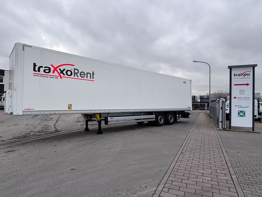 2-Achs Kofferauflieger mit Rolltor