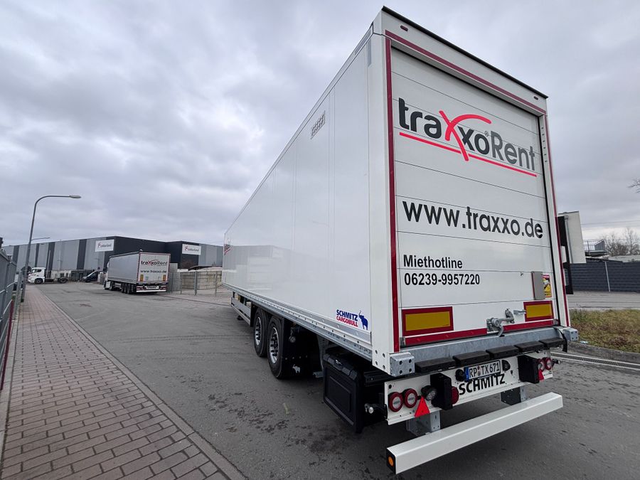 2-Achs Kofferauflieger mit Rolltor