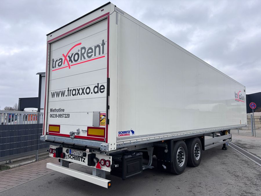 2-Achs Kofferauflieger mit Rolltor