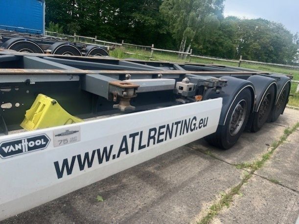 Van Hool 45 Fuß Miltiwechsler Containerchassis (Miete mit Kaufoption)