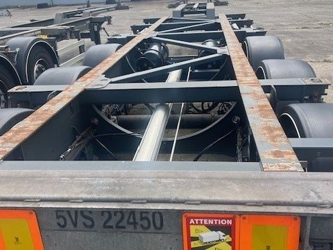 Van Hool 45 Fuß Miltiwechsler Containerchassis (Miete mit Kaufoption)