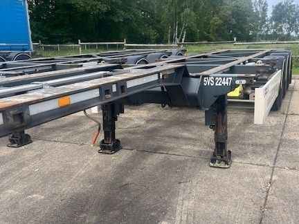 Van Hool 45 Fuß Miltiwechsler Containerchassis (Miete mit Kaufoption)