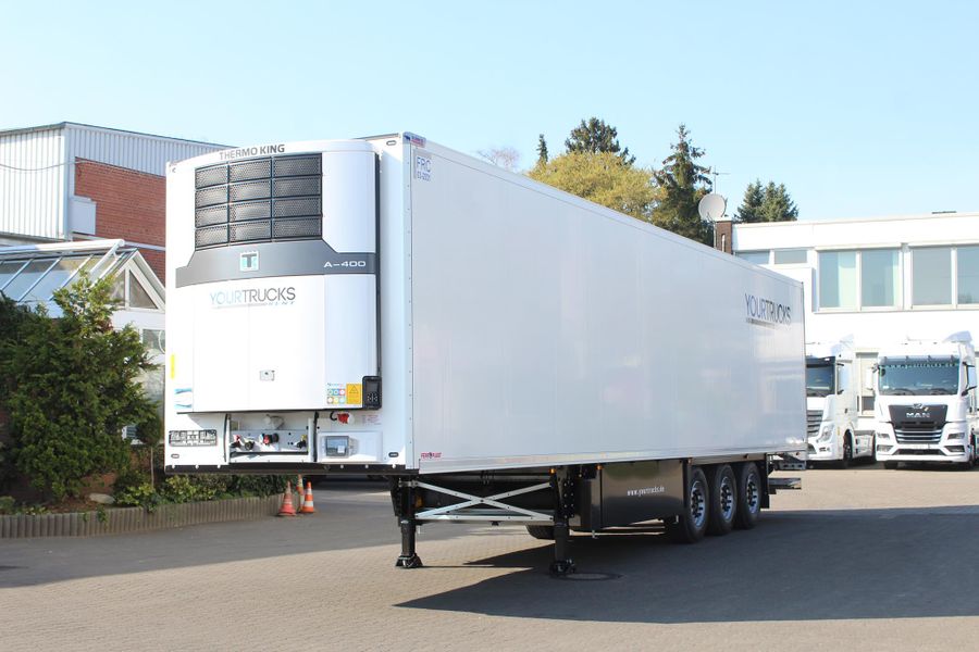 Schmitz Cargobull Kühlauflieger Thermo-King A 400 Advancer Blumen Ladebordwand