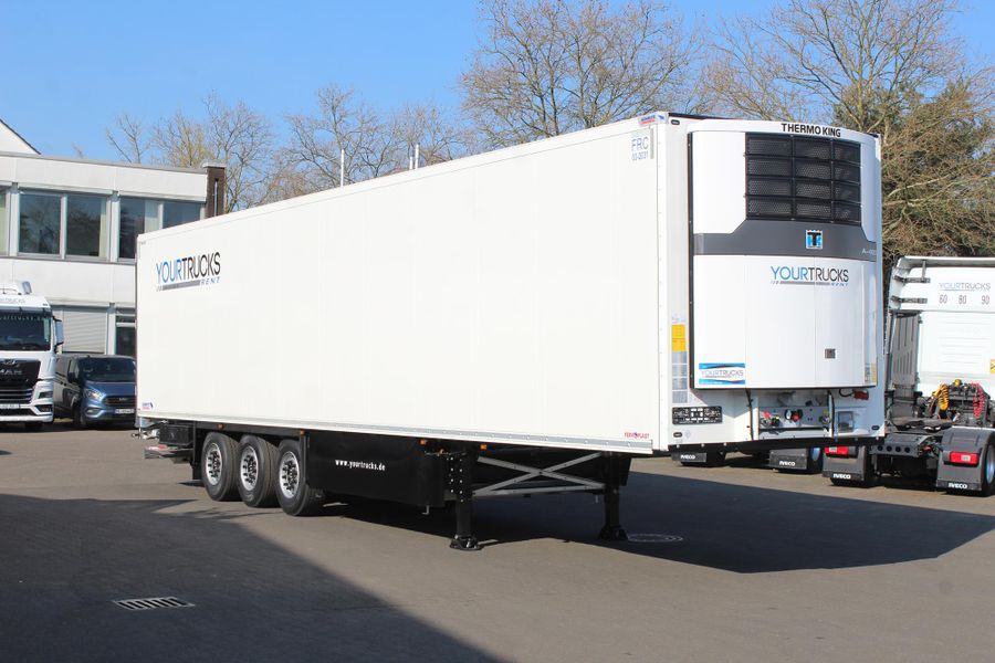Schmitz Cargobull Kühlauflieger Thermo-King A 400 Advancer Blumen Ladebordwand