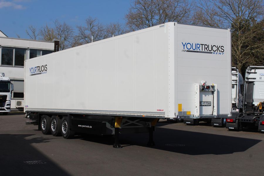 Schmitz Cargobull Koffer Auflieger mit Ladebordwand